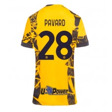 Inter Milan Benjamin Pavard #28 Tredjedrakt Kvinner 2024-25 Kortermet